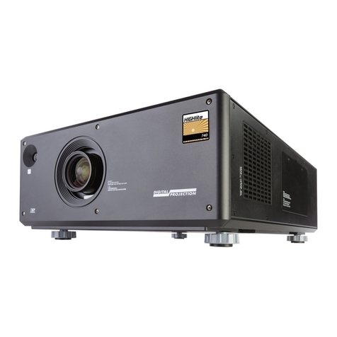 Digital Projection HIGHlite 730 Series User manual