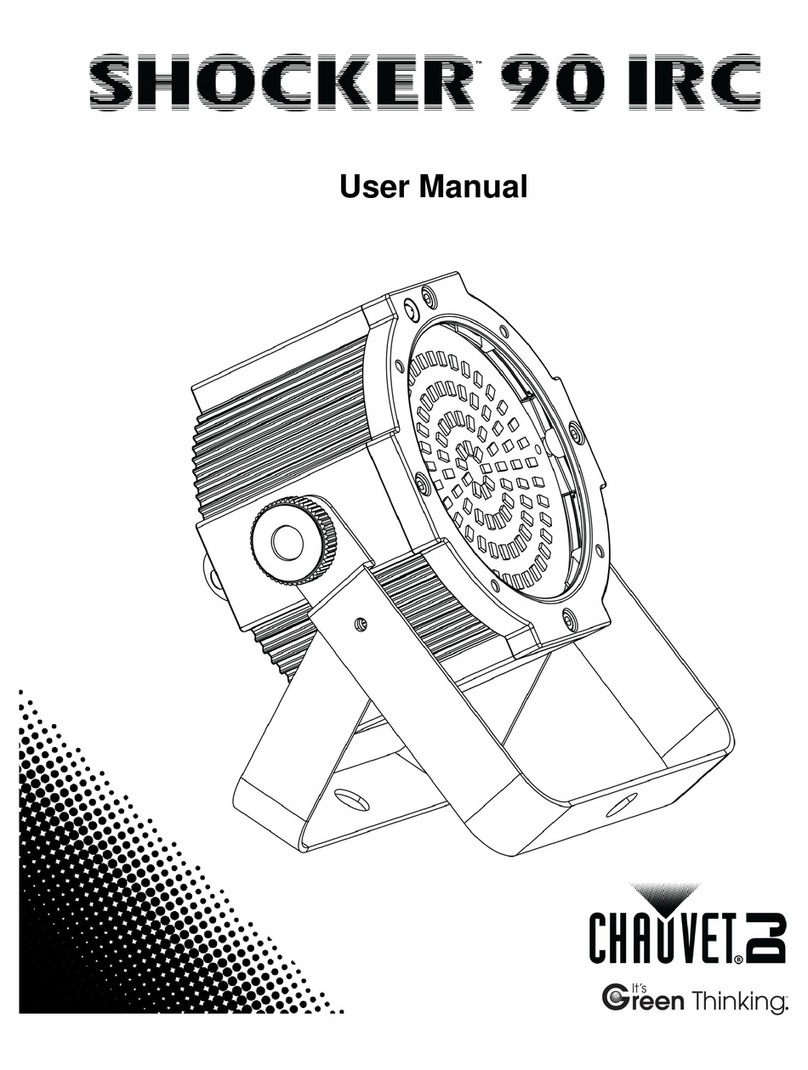 Chauvet Sgocker 90 IRC User manual