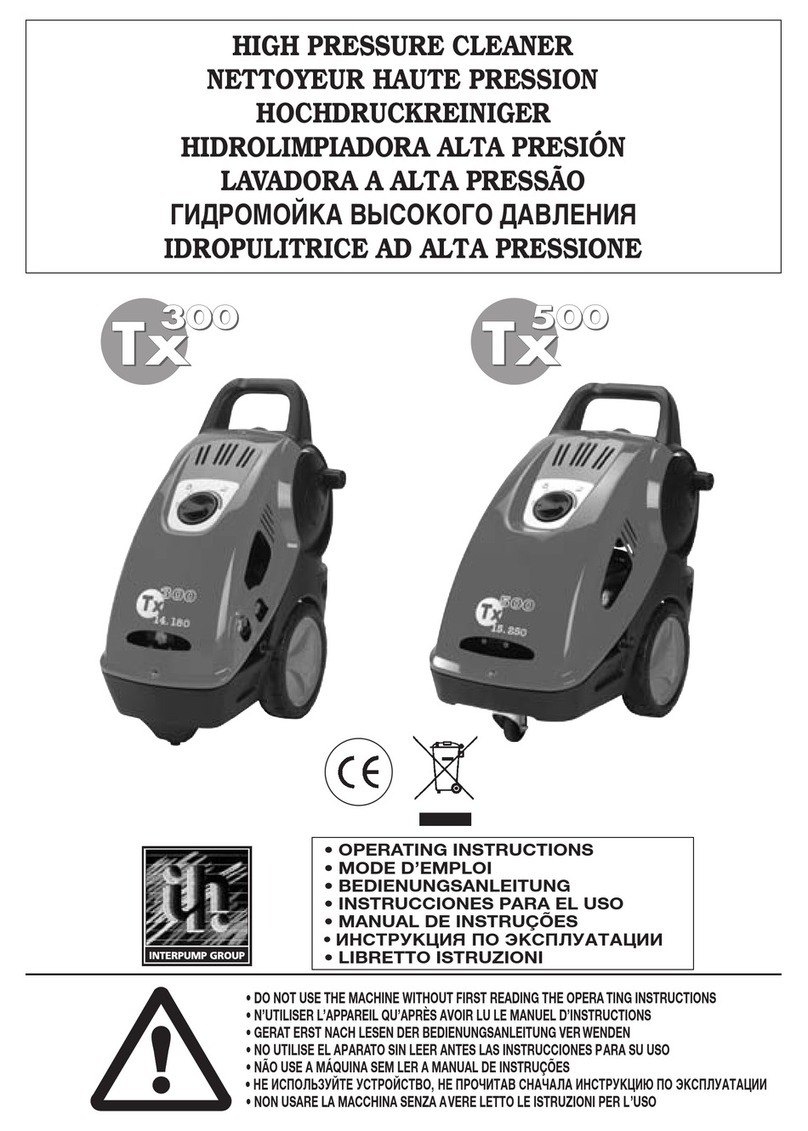Interpump Group TX 300 10-130.2 operating instructions