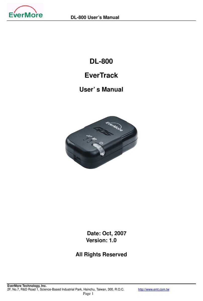 EverTrack DL-800 user manual