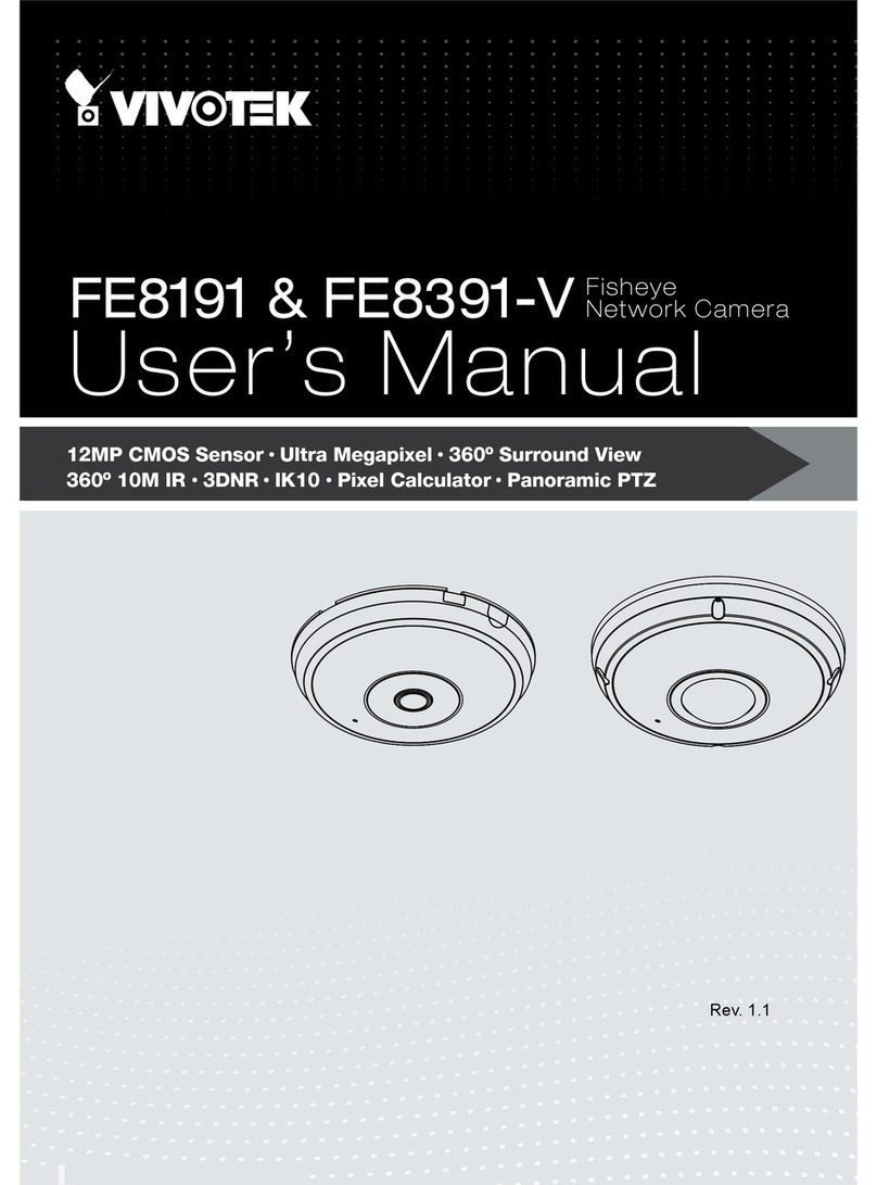 Vivotek FE8191 User manual Vivotek FE8191 User manual