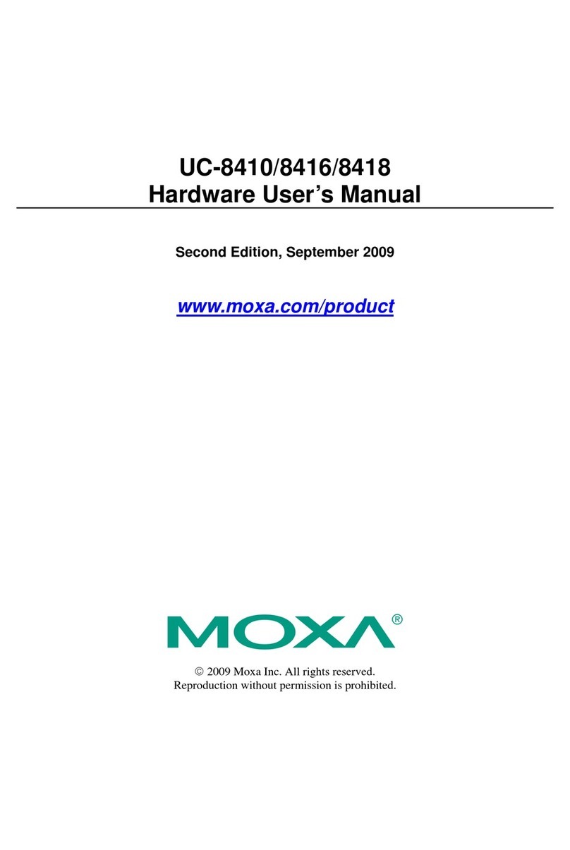 Moxa Technologies UC-8410 Instructions for use