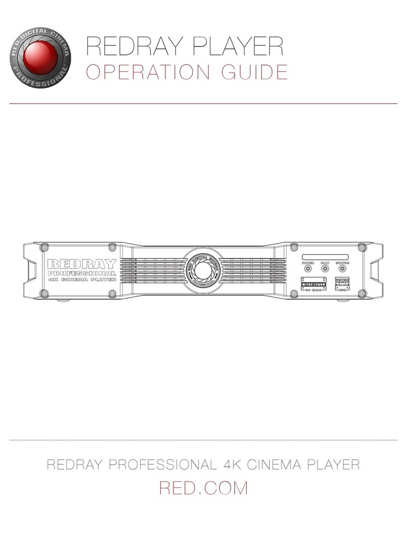RED Redray Operation guide