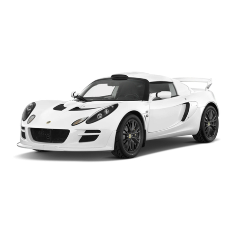 Lotus 2004 EXIGE Service notes