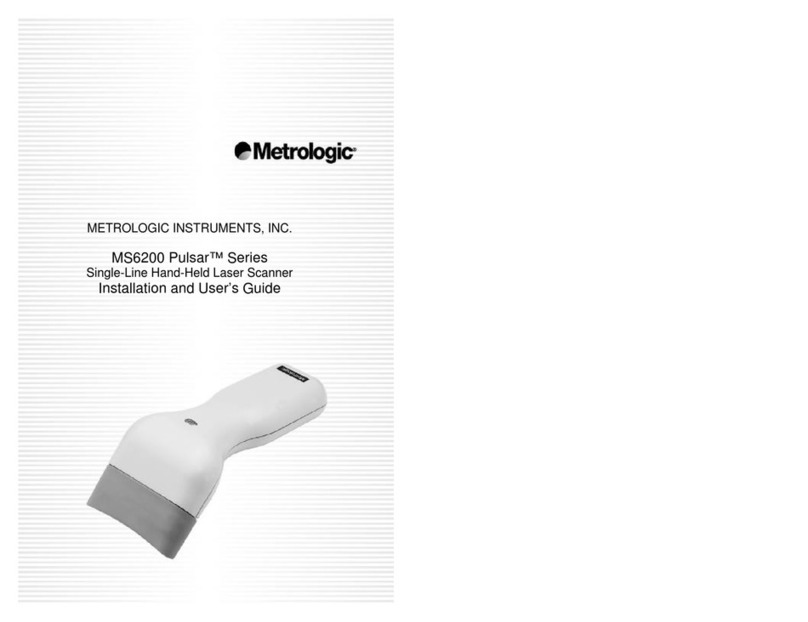 Metrologic MS6200 Pulsar Series User manual