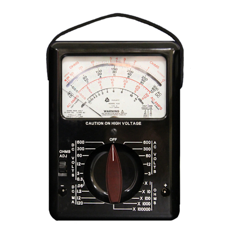 Triplett 630 Type 5 user guide