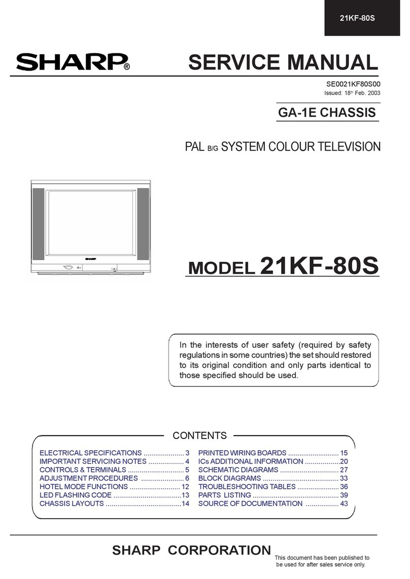 Sharp 21KF-80S User manual