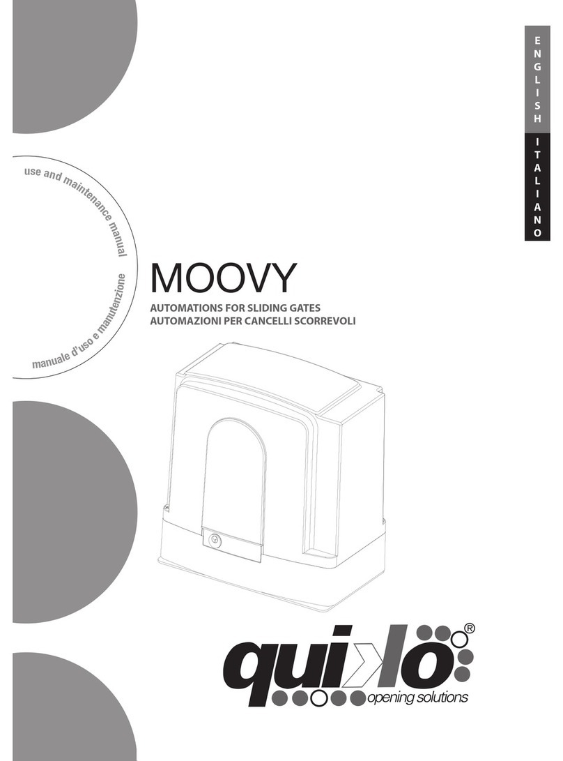 quiko MOOVY QK-M300B Use and maintenance manual