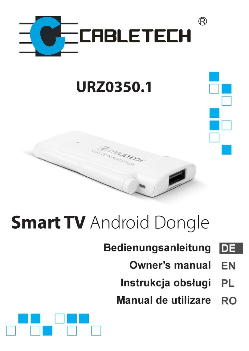 Cabletech URZ0350.1 owner's manual