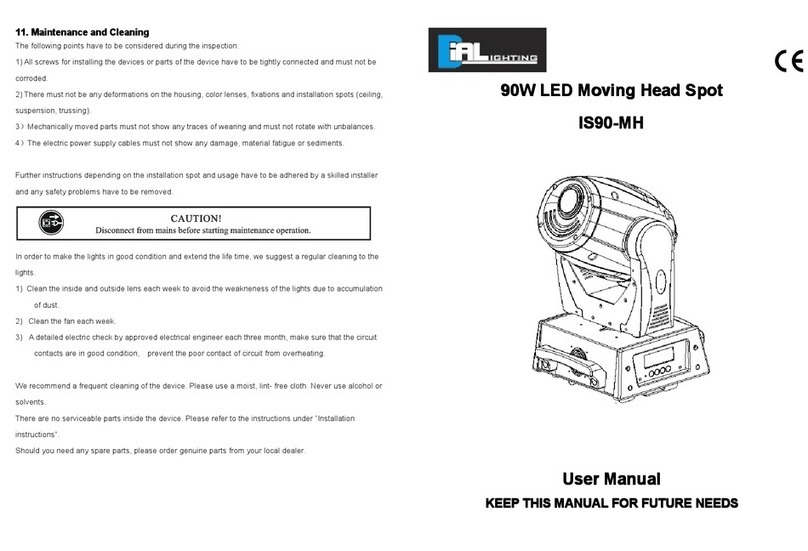 Dialighting IS90-MH user manual