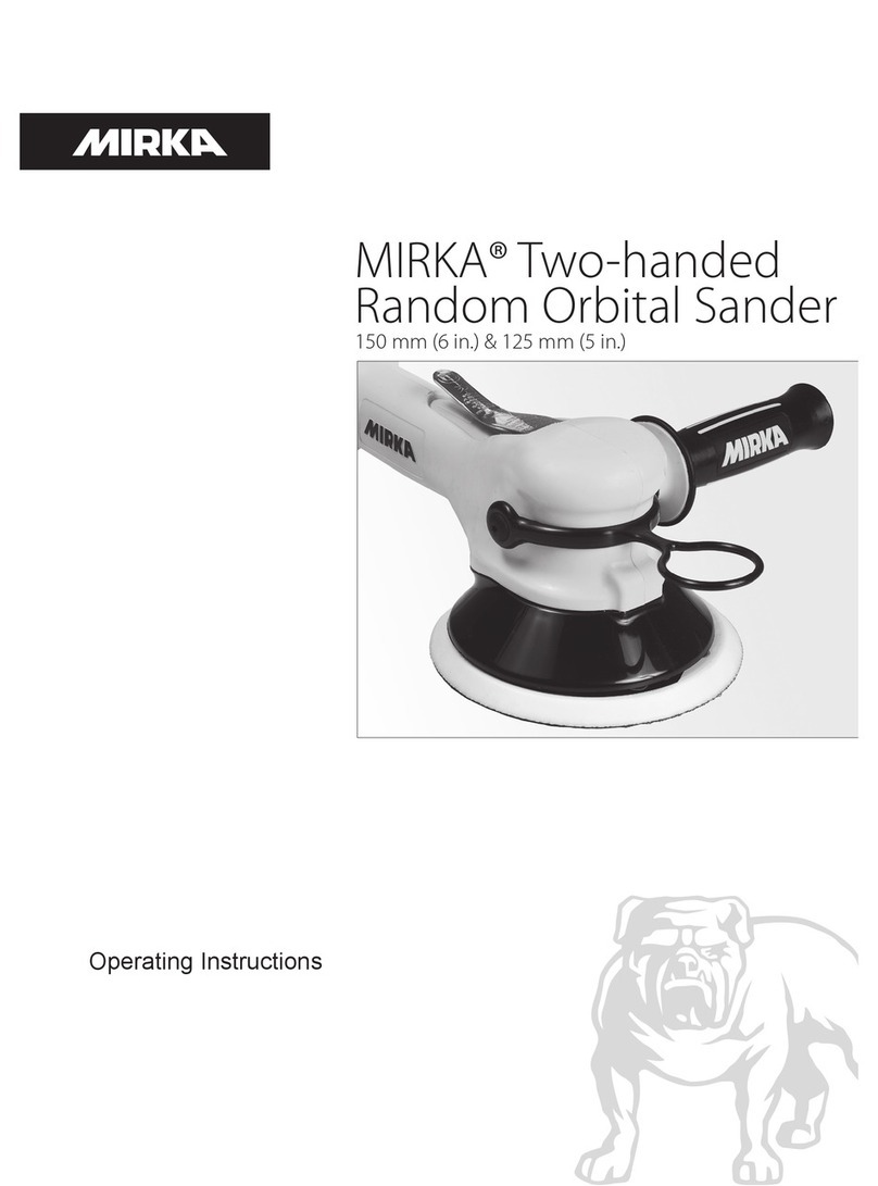 MIRKA Random Orbital Sander User manual MIRKA Random Orbital Sander User manual