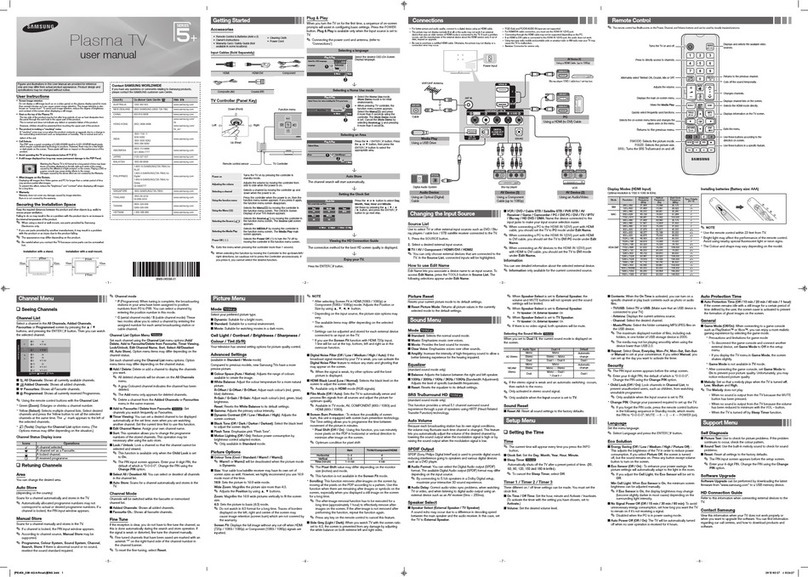 Samsung 5 Series User manual