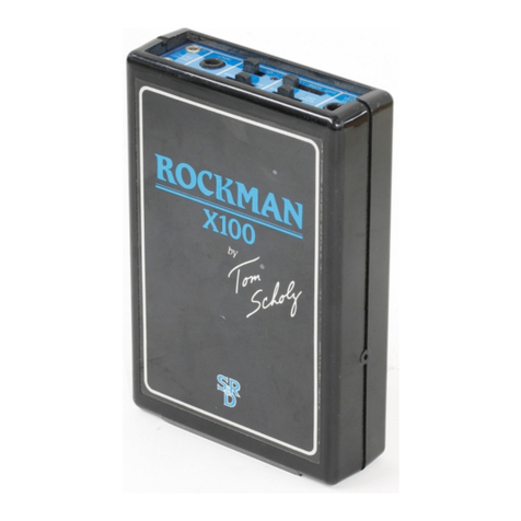 ROCKMAN X100 operating instructions