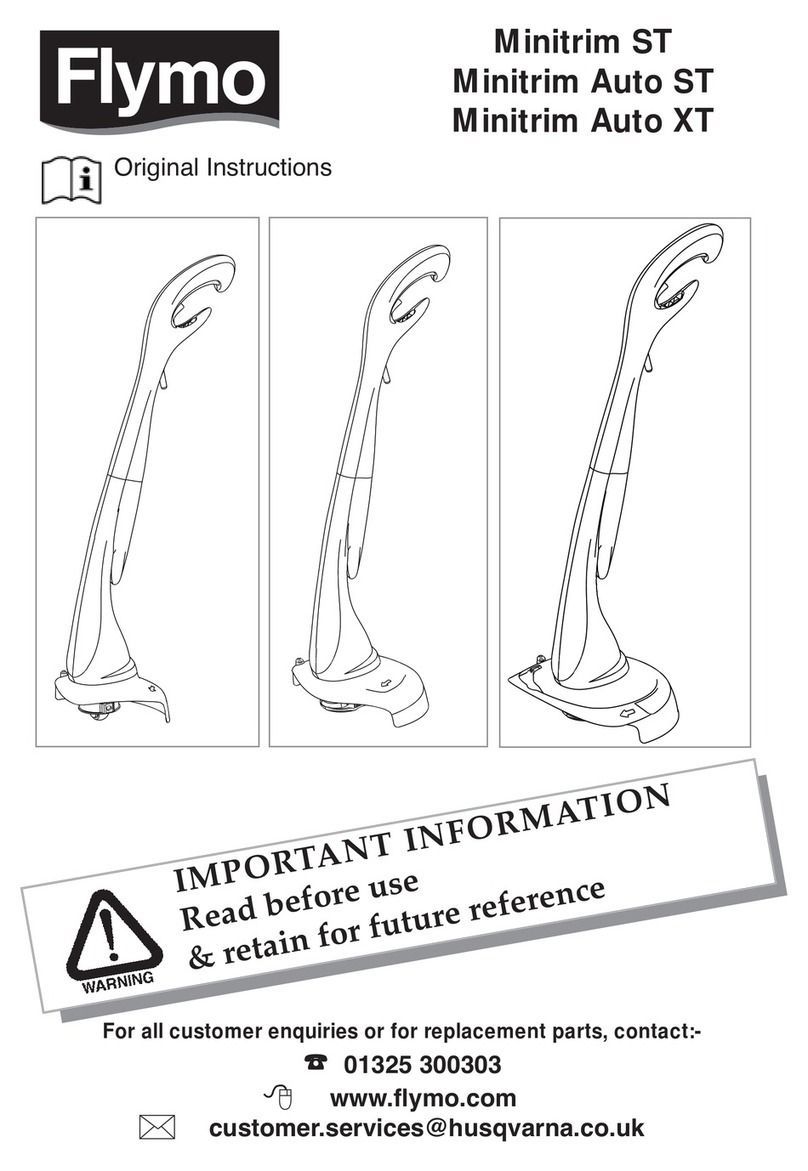 Flymo Minitrim ST Original instructions