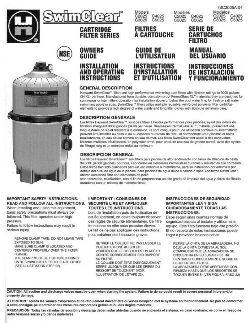 SwimClear C2025 owner's guide