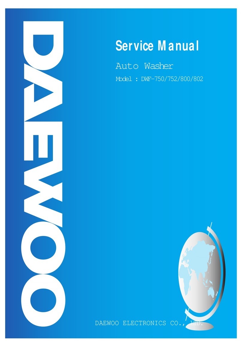 Daewoo DWF-750 User manual