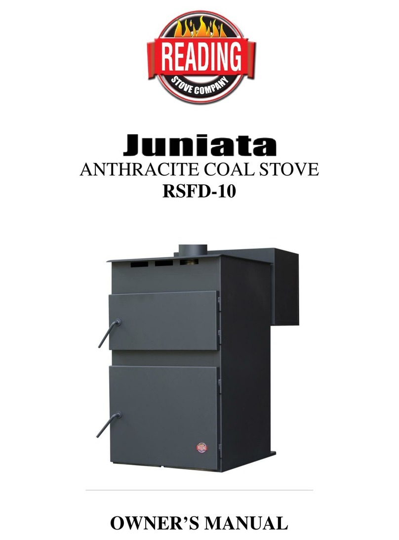 READING Juniata RSFD-10 owner's manual