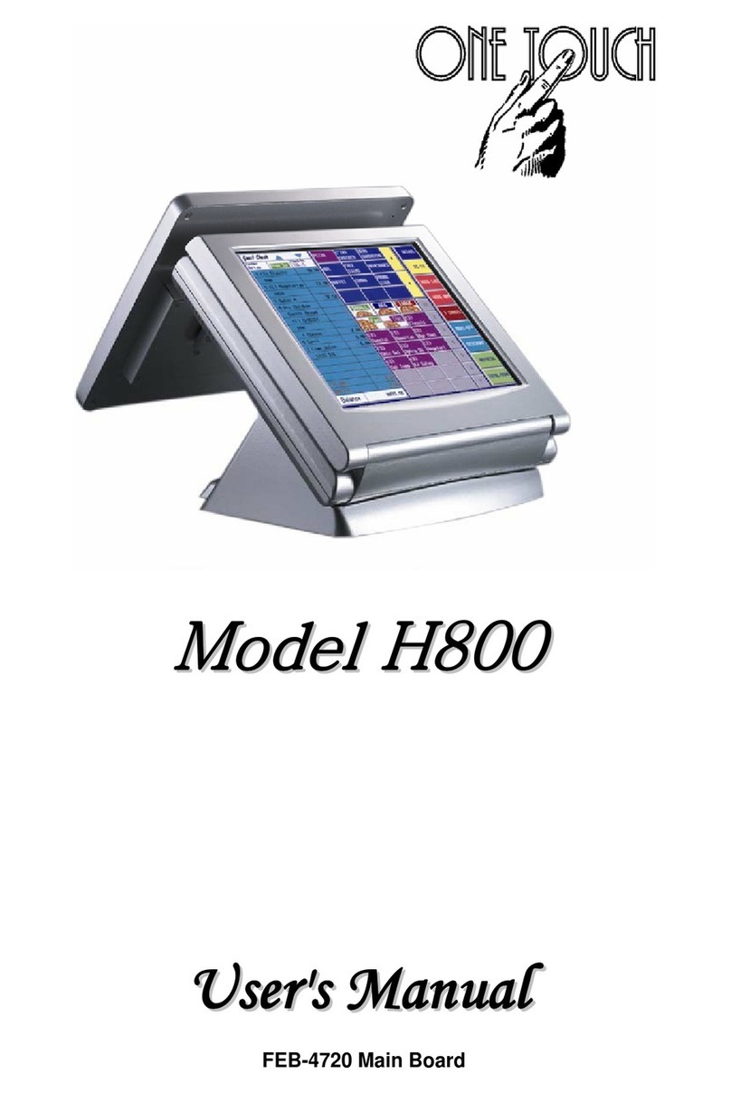 OneTouch H800 user manual
