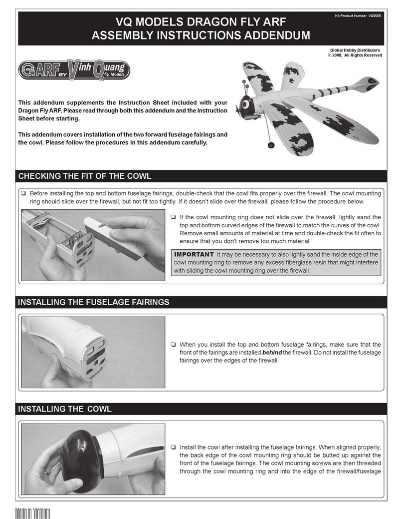 Vinh Quang VQE005 Dragon Fly User manual