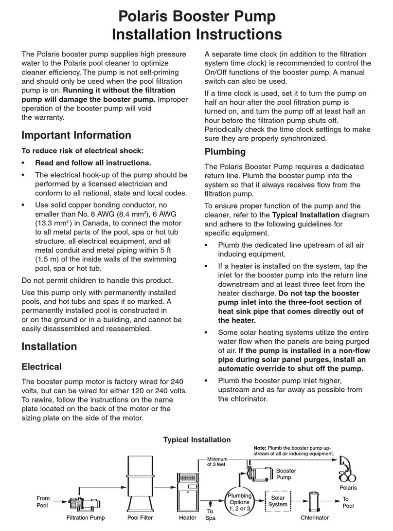 Polaris PB4-60Q installation instructions Polaris PB4-60Q installation instructions