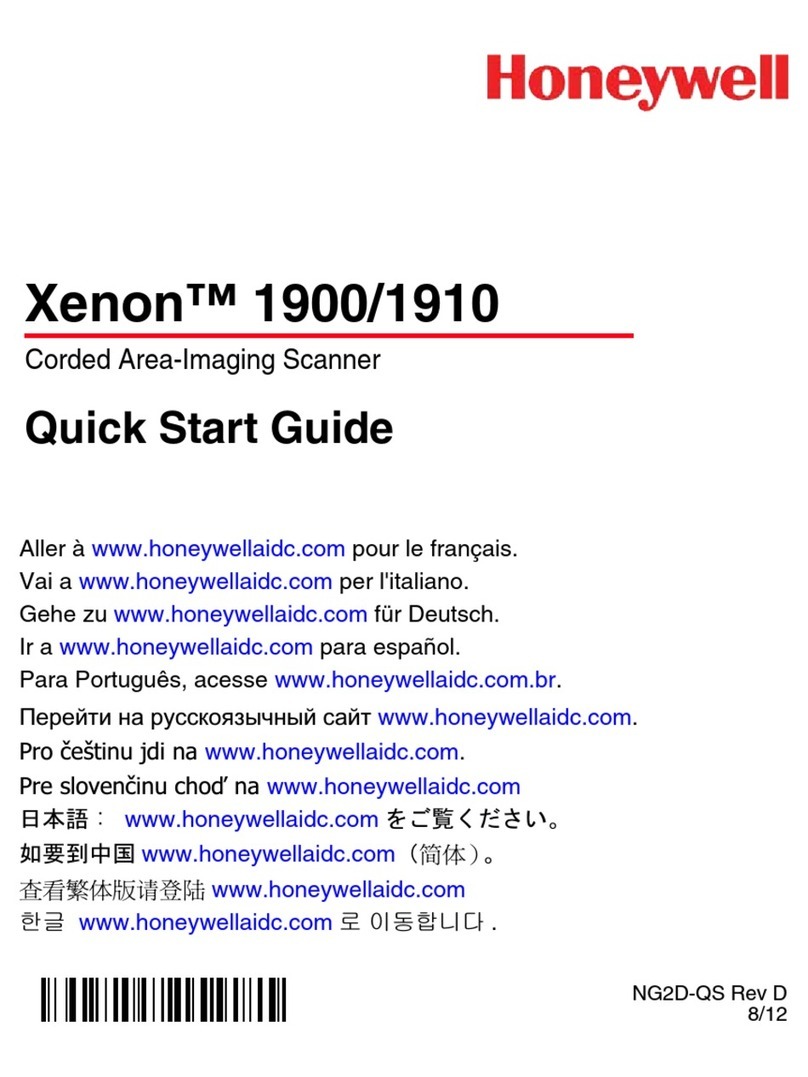 Honeywell Xenon 1910 User manual