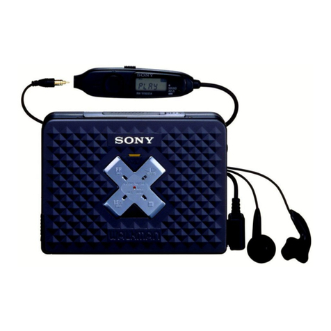 Sony WM-EX655 Service manual