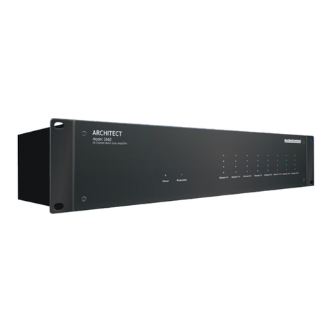 Audio Control ARCHITECT MODEL 2660 User manual