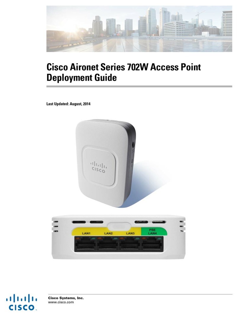 Cisco AP-702W Quick reference guide Cisco AP-702W Quick reference guide