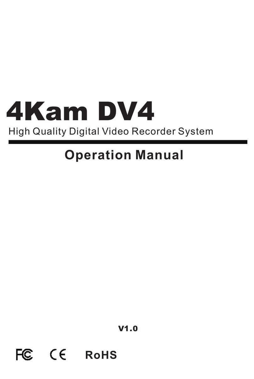 4Kam DV4 Operation manual