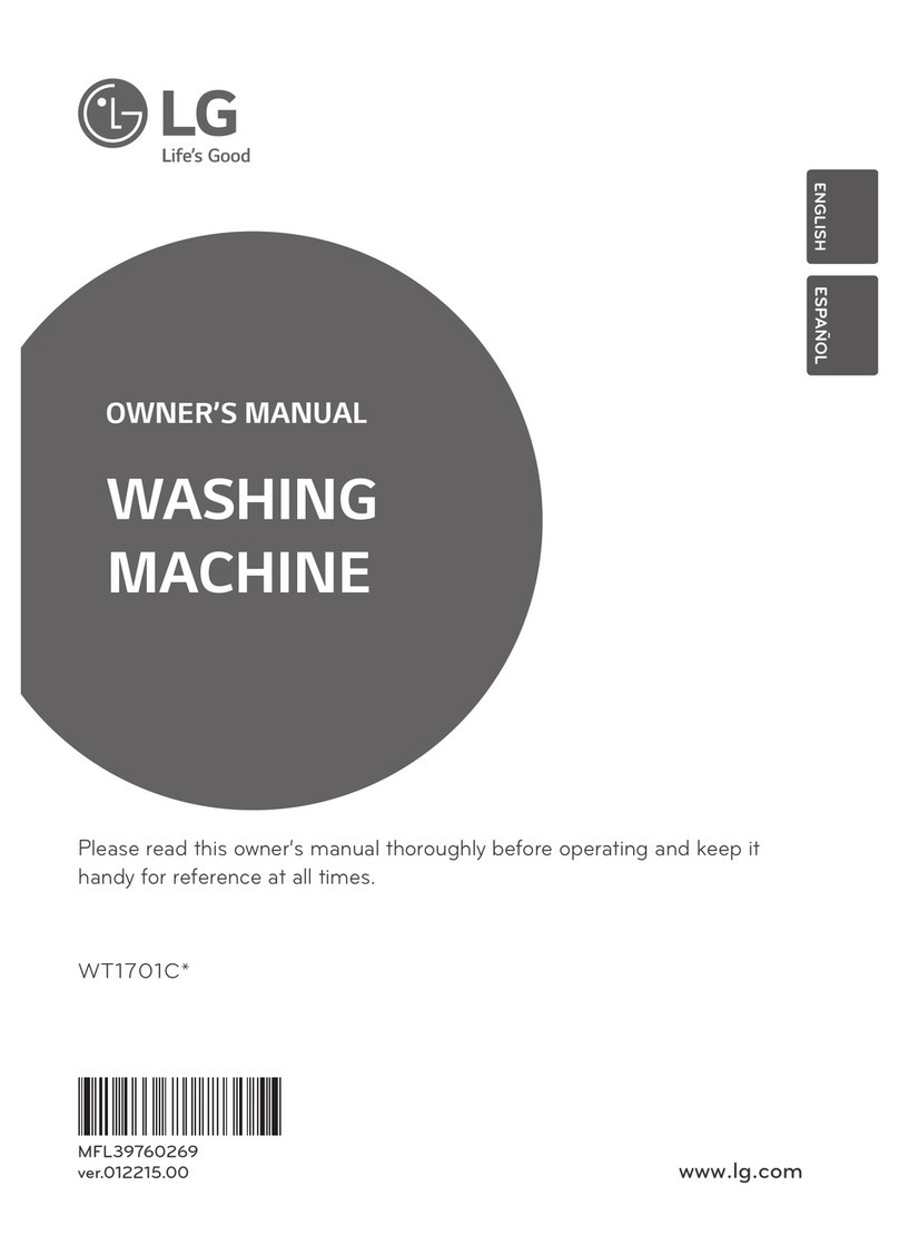 LG WT1701C owner's manual