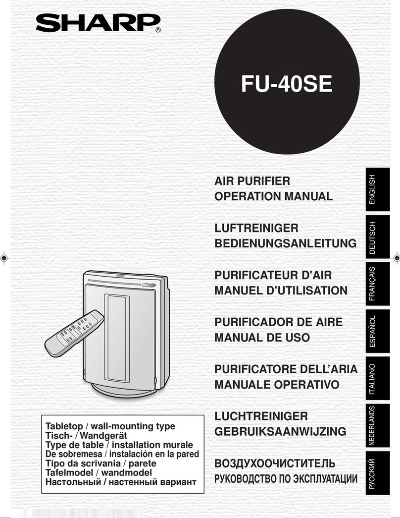 Sharp FU-40SE User manual