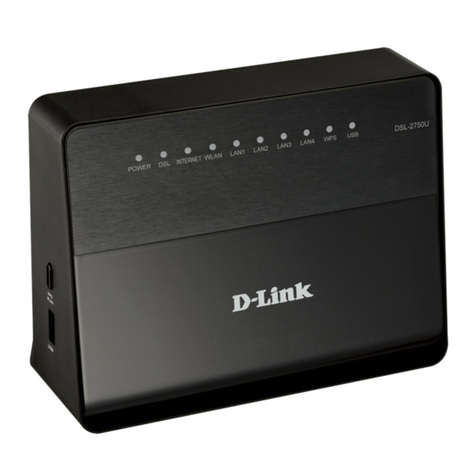 D-Link DSL-2750U User manual D-Link DSL-2750U User manual