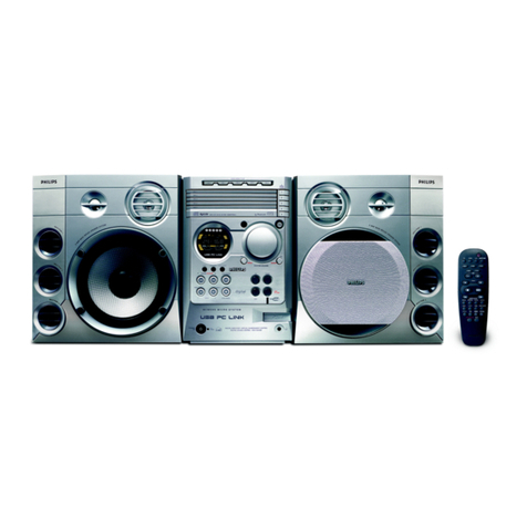 Philips MCM595 Service manual