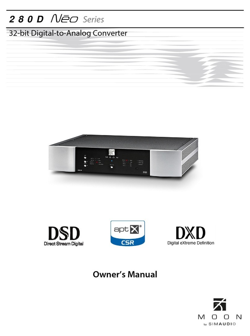 moon 280D Neo Series owner's manual