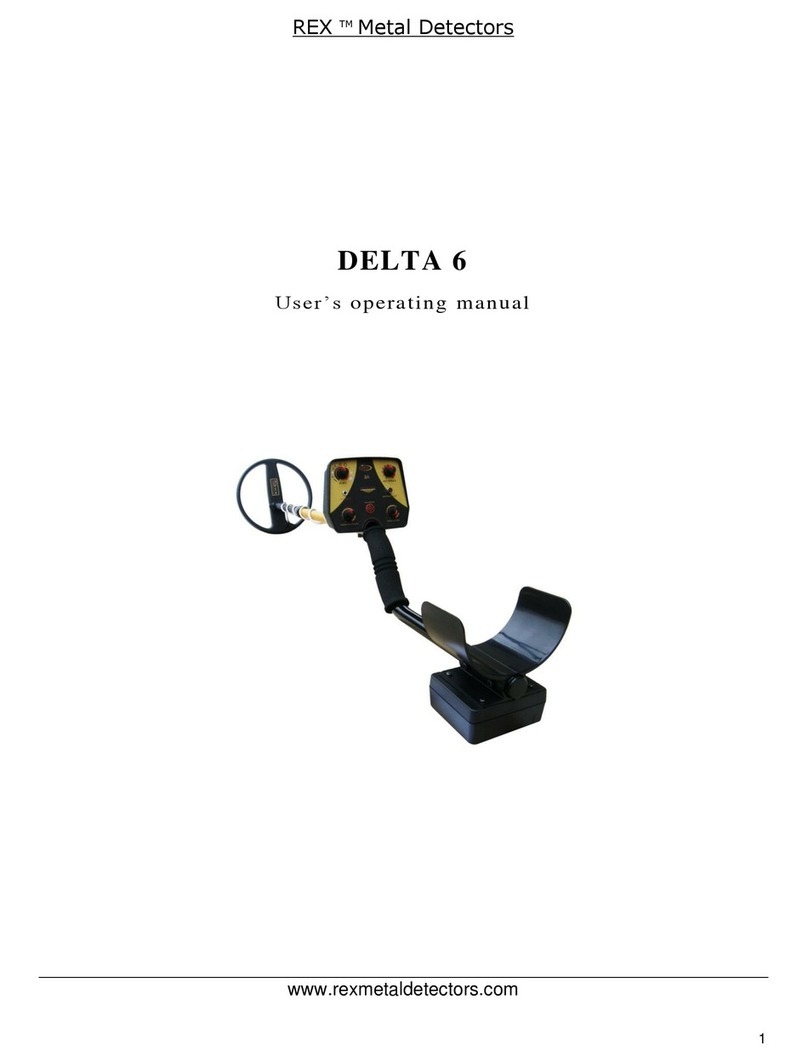 REX DELTA 6 User's operating manual