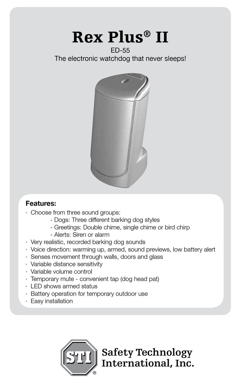 Safety Technology International Rex Plus II ED-55 User manual