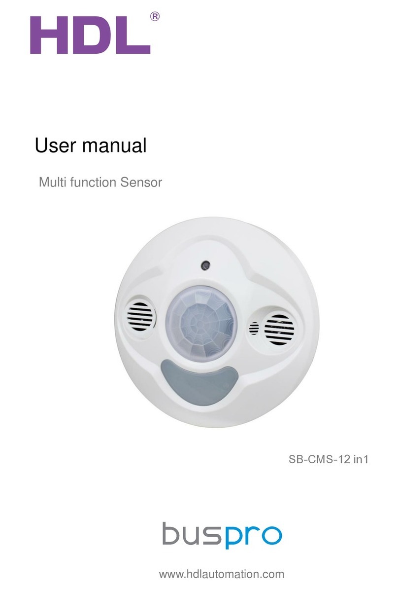 HDL BusPro SB-CMS-12in1 user manual