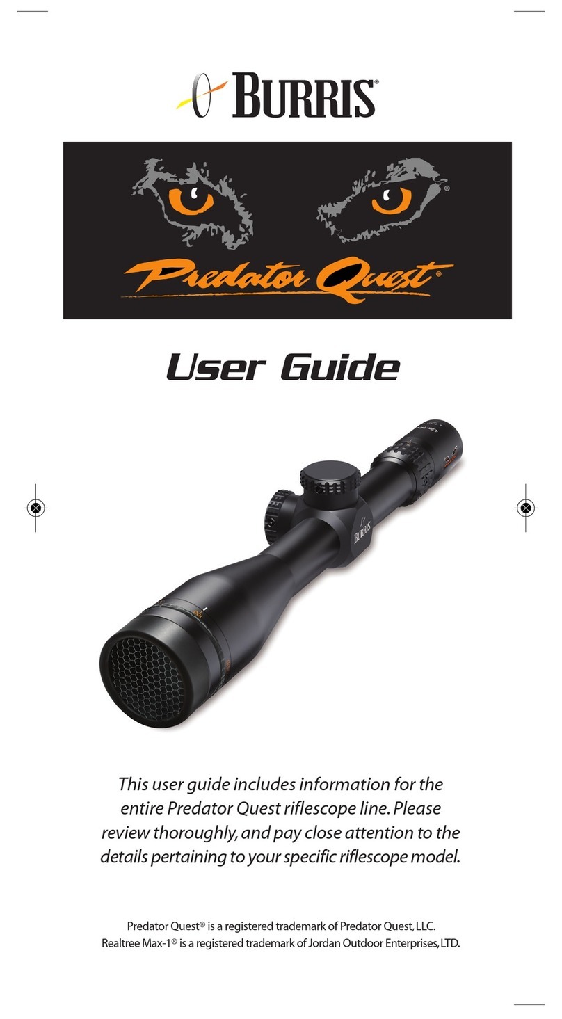 Burris Predator Quest User manual
