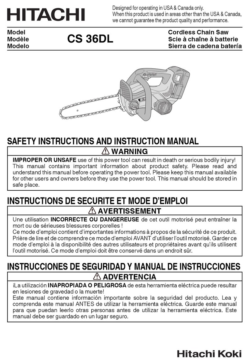 Hitachi DH 36DL Troubleshooting guide Hitachi DH 36DL Troubleshooting guide