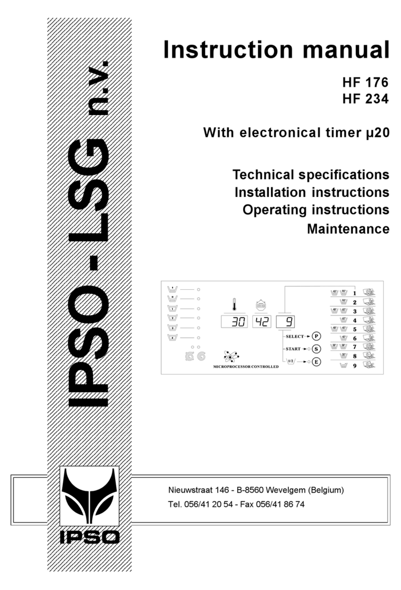 IPSO HF176 instruction manual
