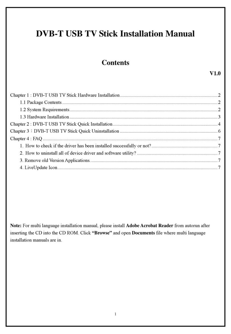 KWorld DVB-T395U User manual KWorld DVB-T395U User manual