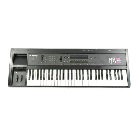 ENSONIQ EPS-16 PLUS Musician's manual