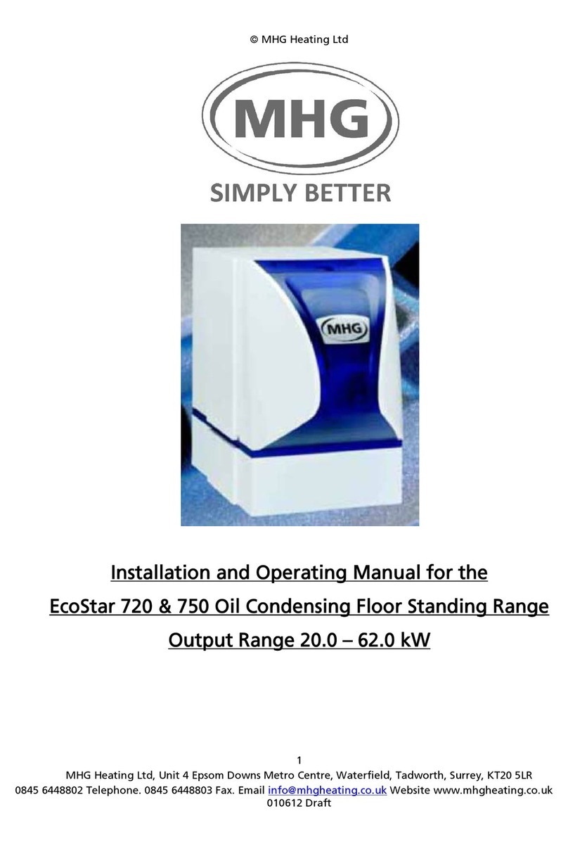 MHG Heating EcoStar 720 Installation and operating manual