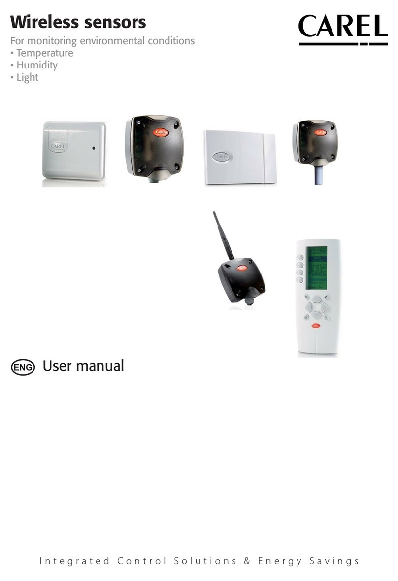 Carel BP SE Sensor User manual