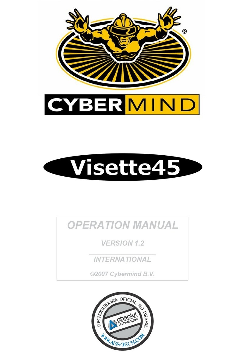 Cybermind Visette45 User manual