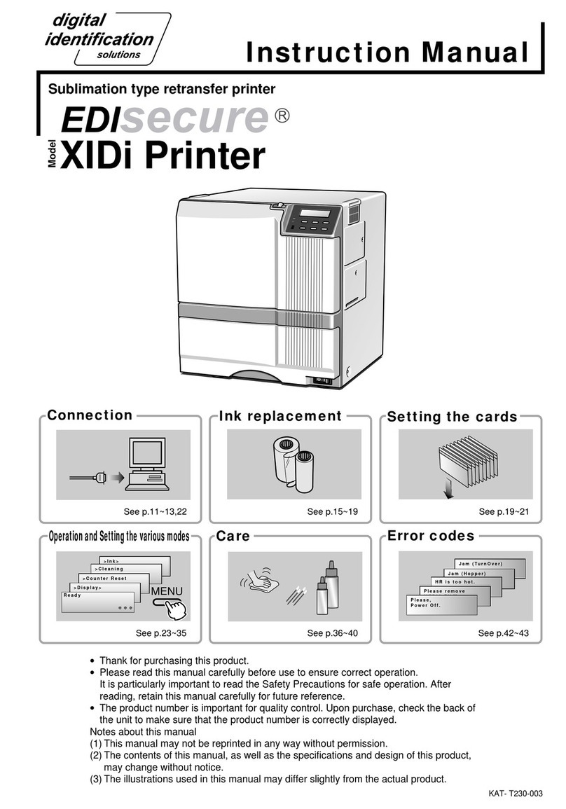 Digital Identification Solutions XIDi User manual Digital Identification Solutions XIDi User manual