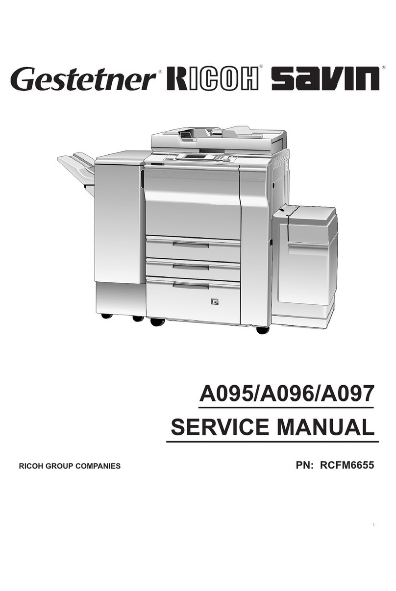 Ricoh A095 User manual
