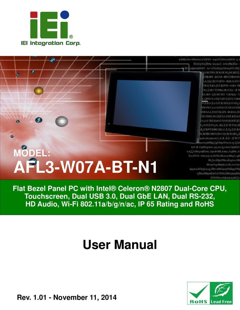 IEI Technology AFL3-W07A-BT-N1 User manual