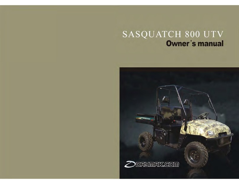 Daymak Sasquatch 800 UTV owner's manual