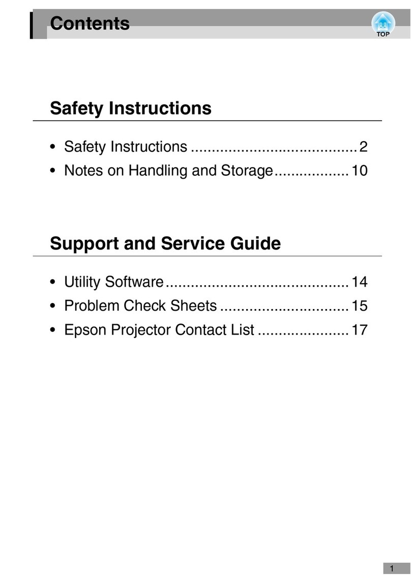 Epson Projector Installation instructions